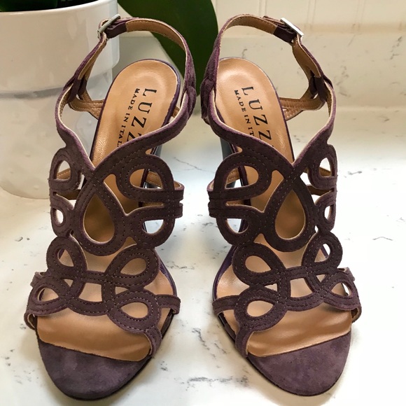 laser-cut high heel sandal - Picture 2 of 6